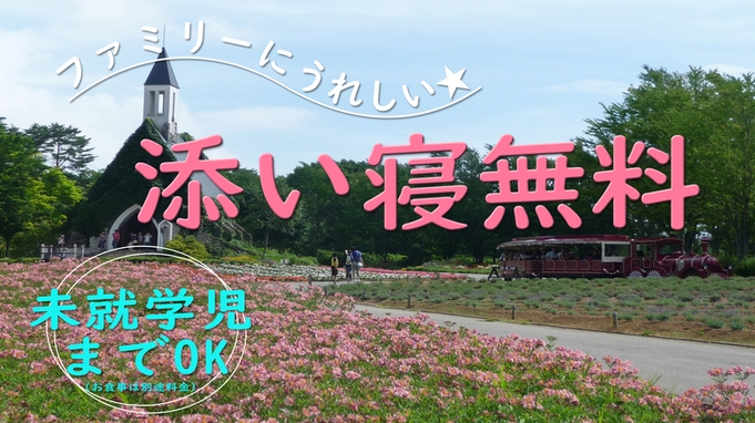 ◇未就学児様まで添い寝無料!!◇《洋食ディナー》夕朝食付【ご宿泊4〜11月】